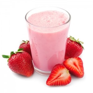 Erdbeermilch